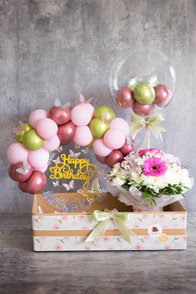 Decorated Base for Surprise Box
